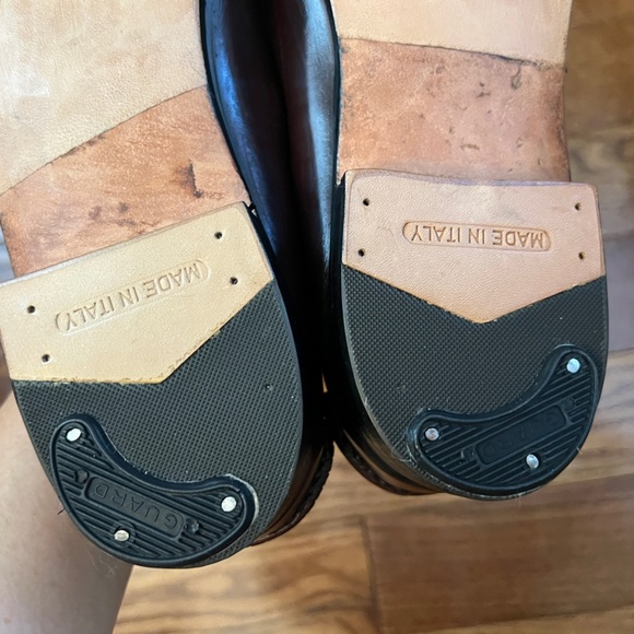 Vintage Polo Ralph Lauren Mens Burgundy Leather Kiltie Tassel Loafers Sz 10.5 D - Picture 11 of 13